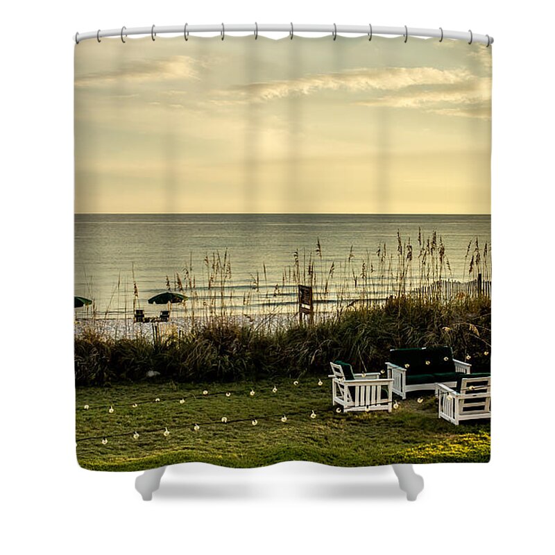 Florida Beach Shower Curtain featuring the photograph Beach Dreams by TK Goforth
