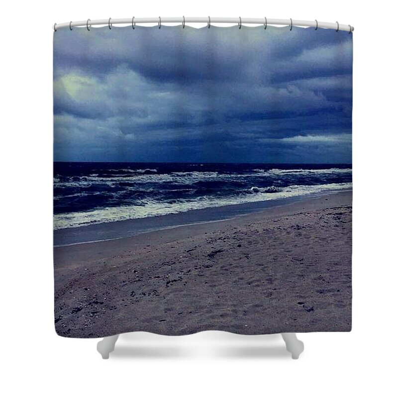  Shower Curtain featuring the photograph Beach by Kristina Lebron
