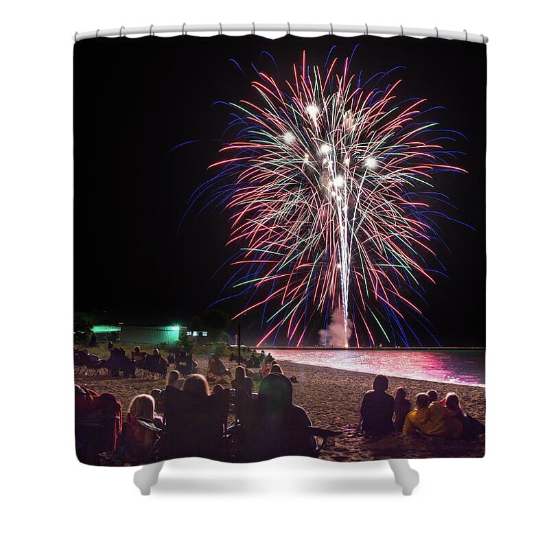 Bill Pevlor Shower Curtain featuring the photograph Beachside Spectacular by Bill Pevlor