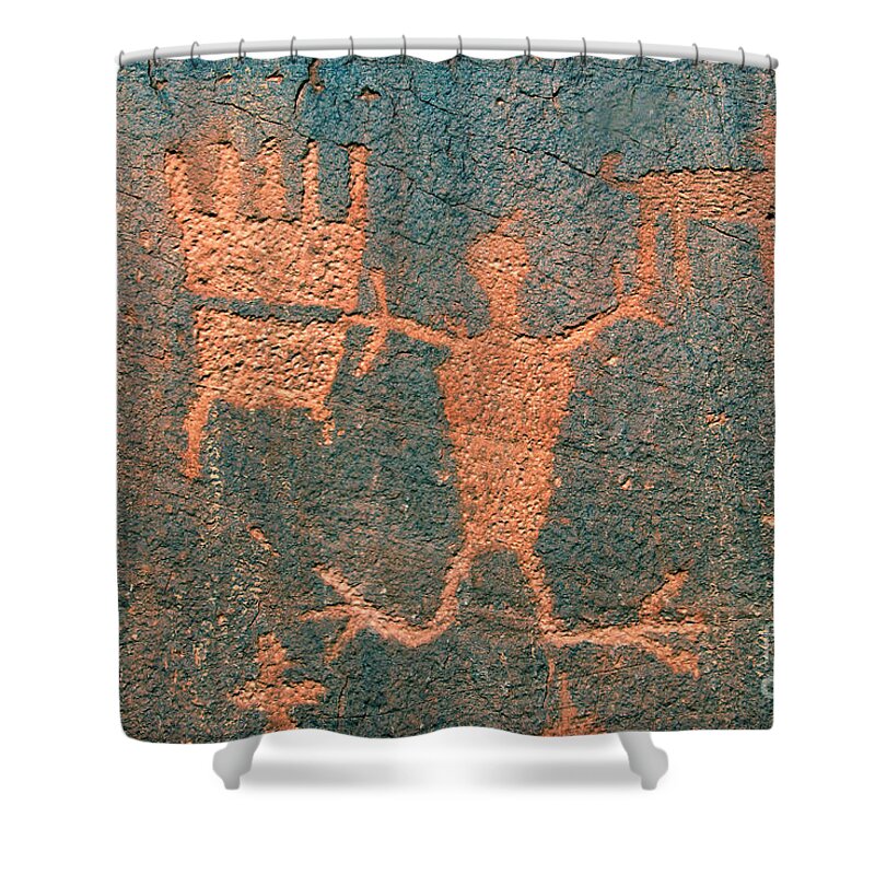 Ute Shower Curtain featuring the photograph Bear Clan Horse Rider by David Lee Thompson