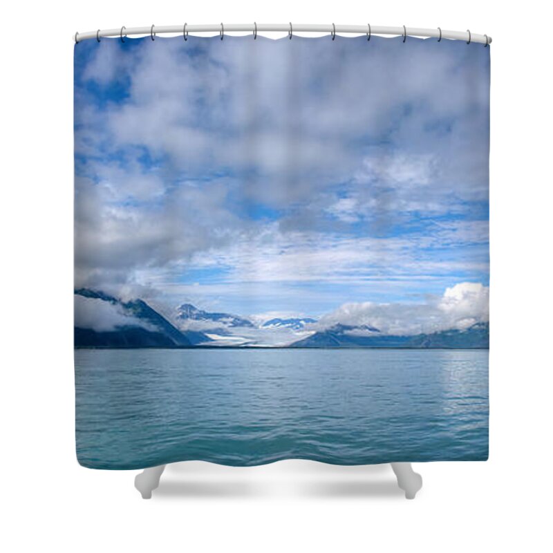 Alaska Shower Curtain featuring the photograph Bear Glacier, Resurrection Bay Alaska by Joanne West