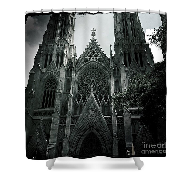 St Patricks Cathedral Shower Curtain featuring the photograph Beautiful St Patricks Cathedral by Miriam Danar