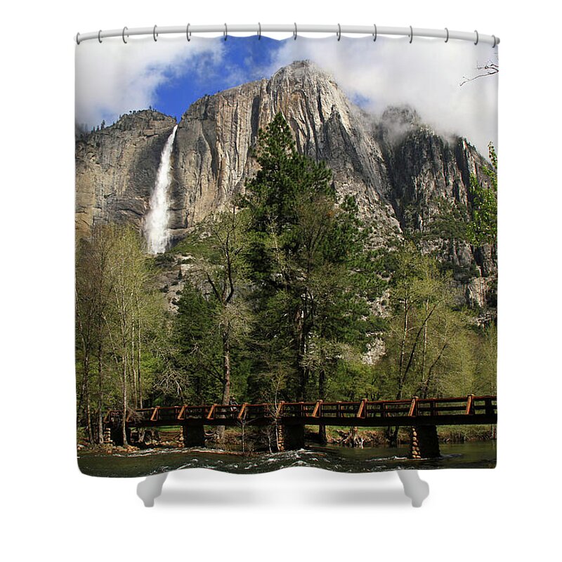 Yosemite Shower Curtain featuring the photograph Beautiful Yosemite by Donna Kennedy