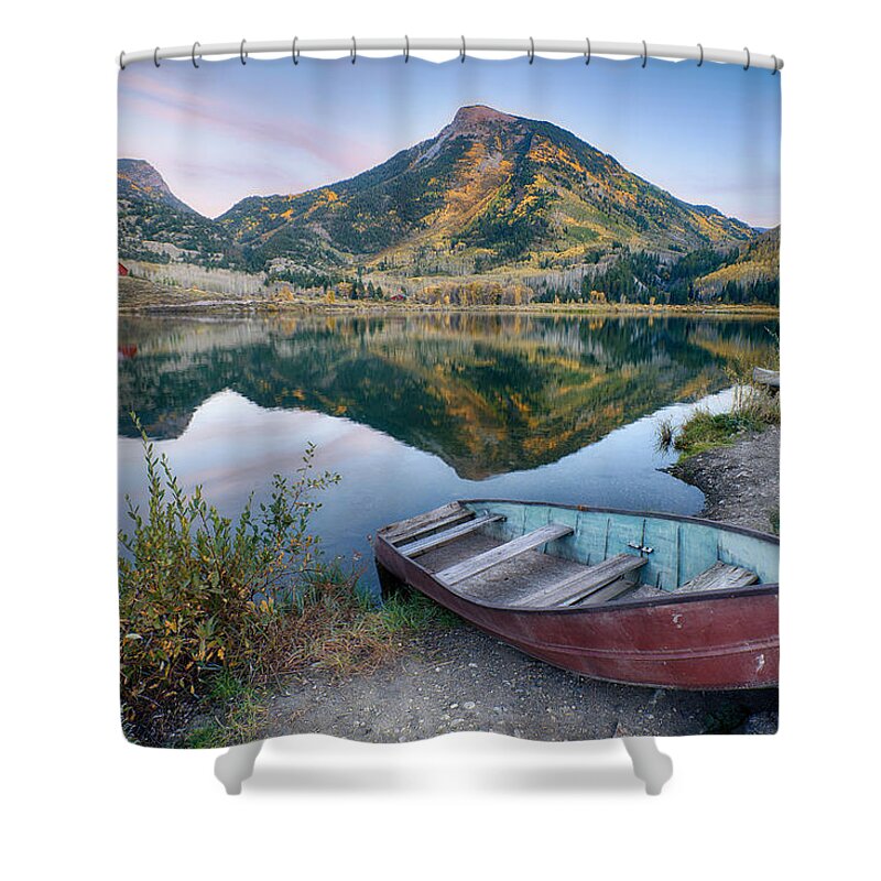 Lake Shower Curtain featuring the photograph Beaver Lake by David Soldano
