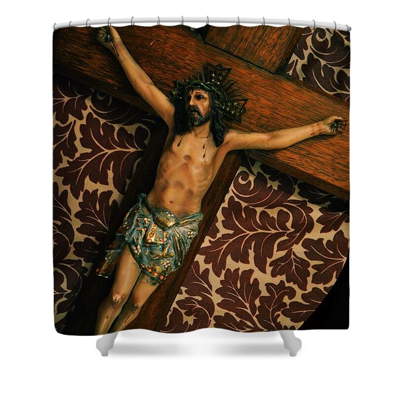 Jesus Shower Curtain featuring the photograph Believe by Beverly Shelby