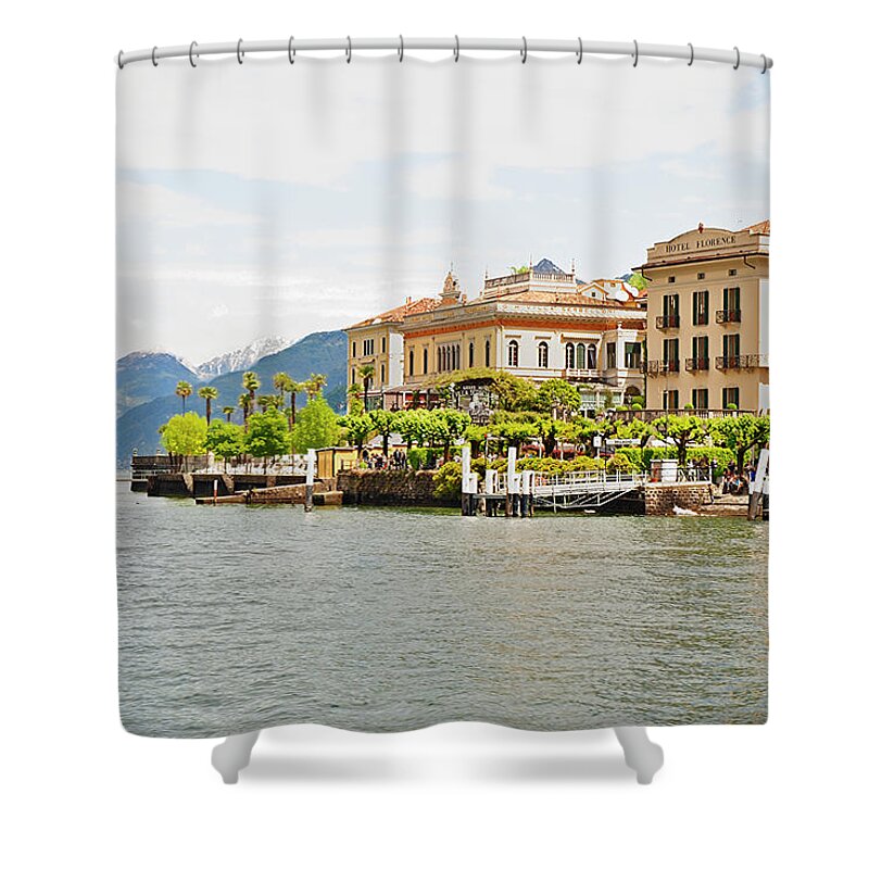 Bellagio Shower Curtain featuring the photograph Bellagio by Catherine Reading