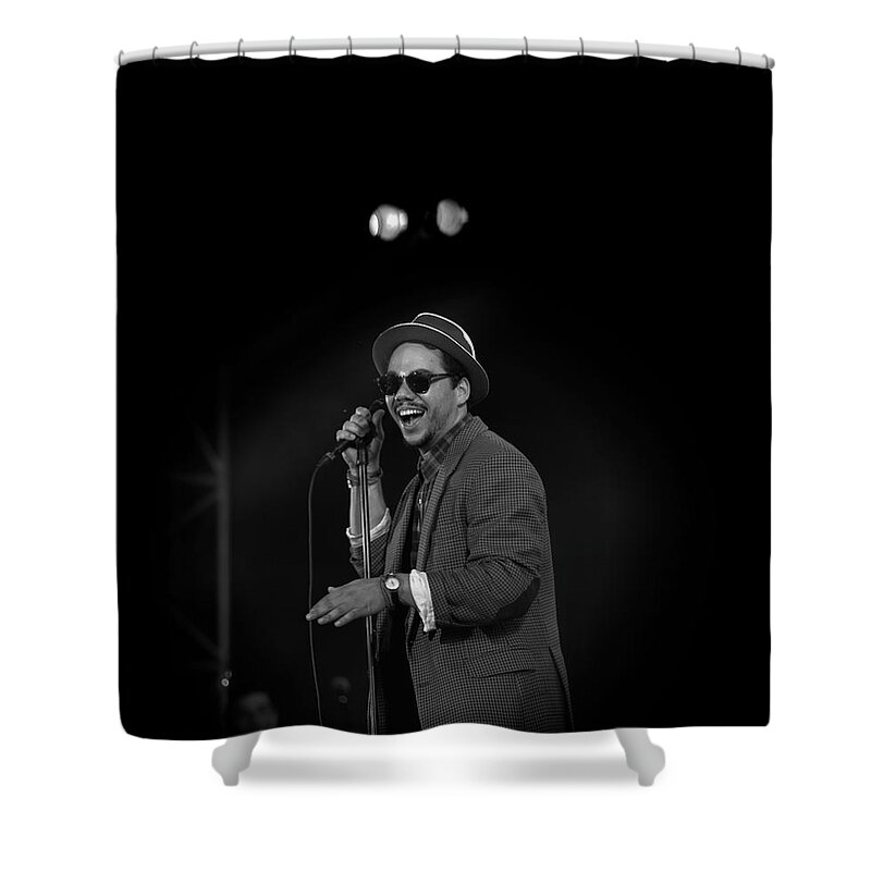 Shower Curtain featuring the photograph Ben l Oncle Soul, Under my skin, 4 by Jean Francois Gil