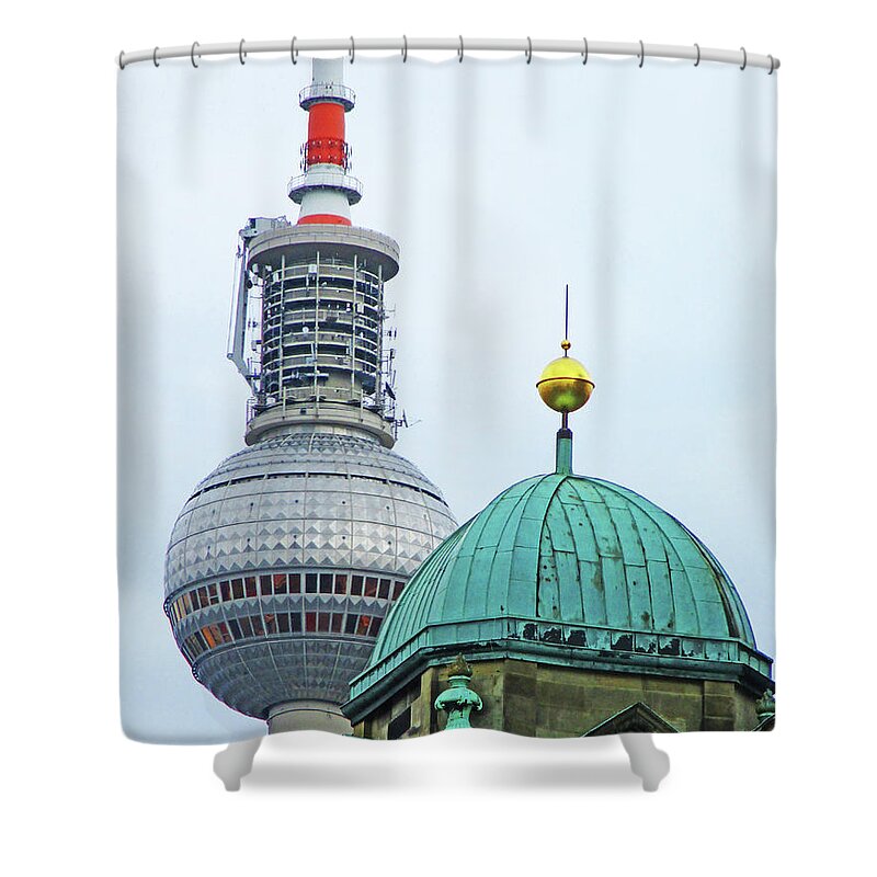 Berlin Shower Curtain featuring the photograph Berlin 16 by Randall Weidner