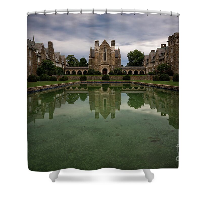 Berry College Shower Curtain featuring the photograph Berry College by Doug Sturgess