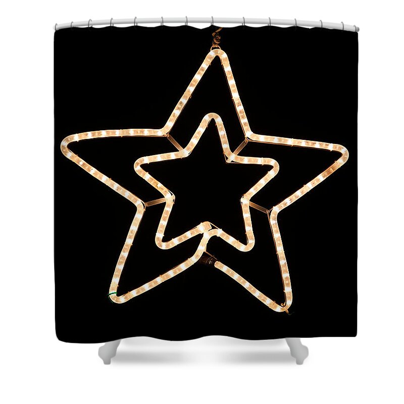 Christmas Shower Curtain featuring the photograph Bethlehem Star by Unknown