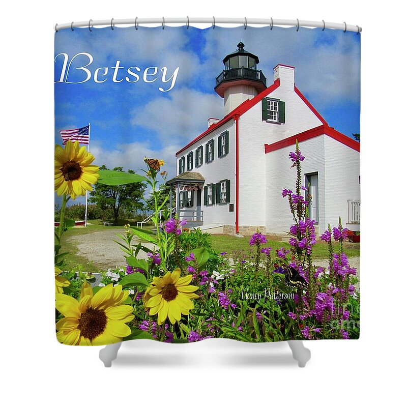  Shower Curtain featuring the photograph Betsey by Nancy Patterson