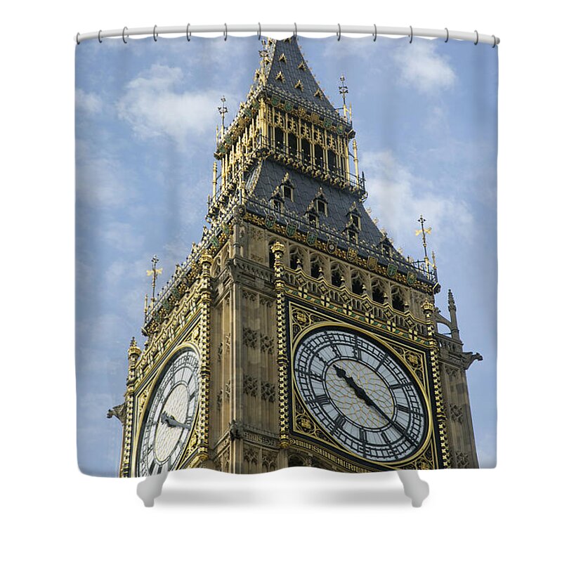Big Ben Shower Curtain featuring the photograph Big Ben by Elvira Butler