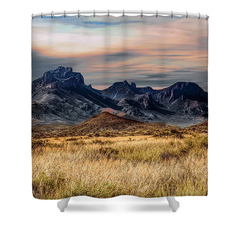 Big Bend Shower Curtain featuring the photograph Big Bend Hill Tops by G Lamar Yancy