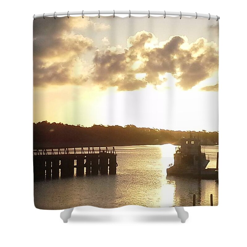 Artistry Shower Curtain featuring the photograph Big Country light by Becky Haines
