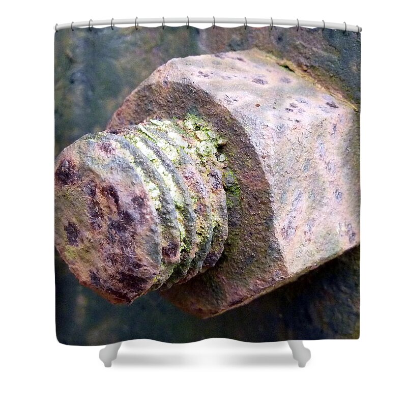 Rust Shower Curtain featuring the photograph Big rust by Lukasz Ryszka