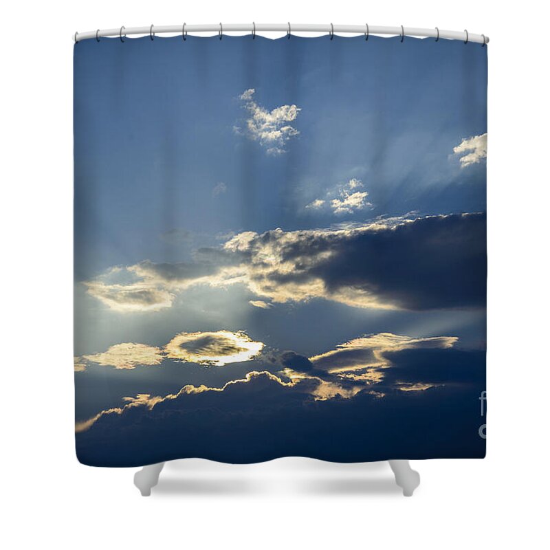 Big Sky Shower Curtain featuring the photograph Big Sky by Alana Ranney
