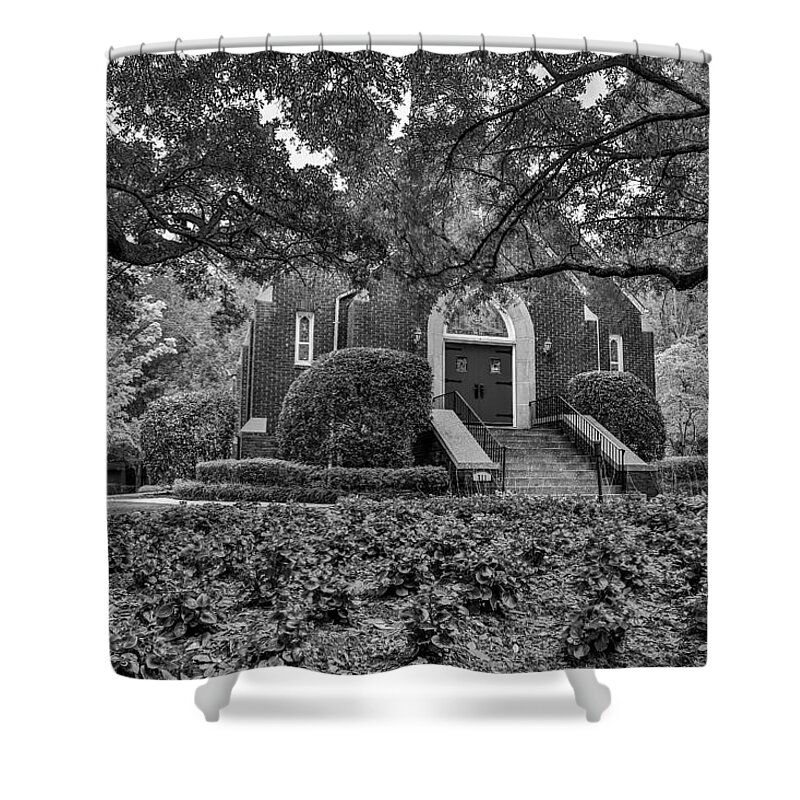 Black And White Shower Curtain featuring the photograph Black and White 20 by Jimmy McDonald