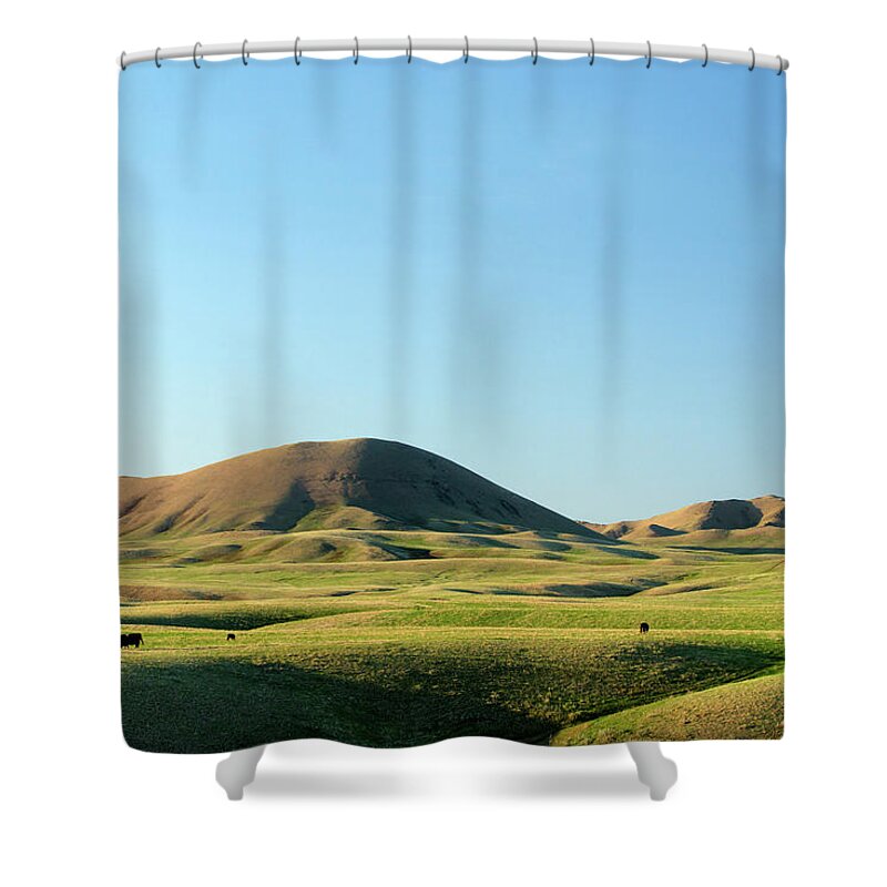 Chinook Shower Curtain featuring the photograph Blaine County USA by Todd Klassy