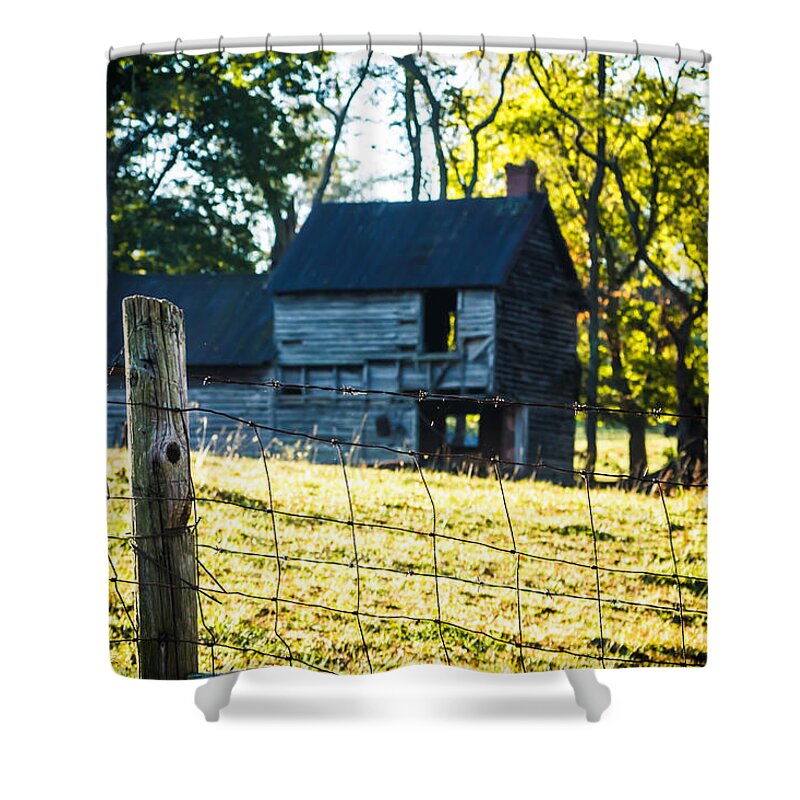 Blantyre Road Shower Curtain featuring the photograph Blantyre Road Drive 2 by Carlee Ojeda