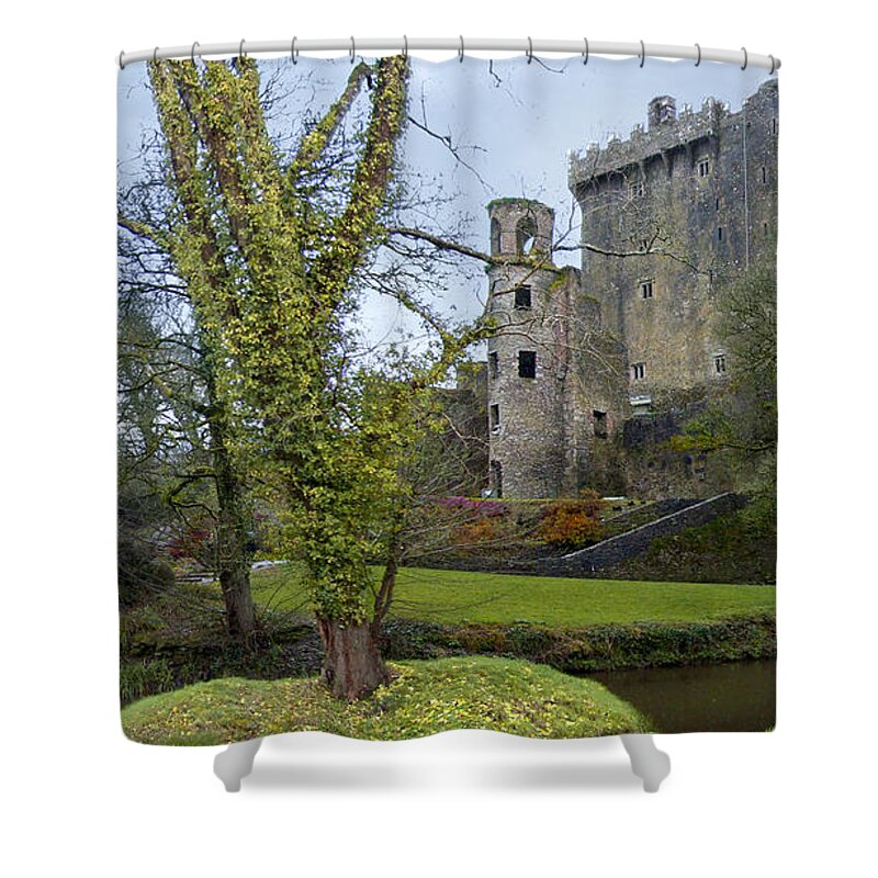 Ireland Shower Curtain featuring the photograph Blarney Castle 3 by Mike McGlothlen