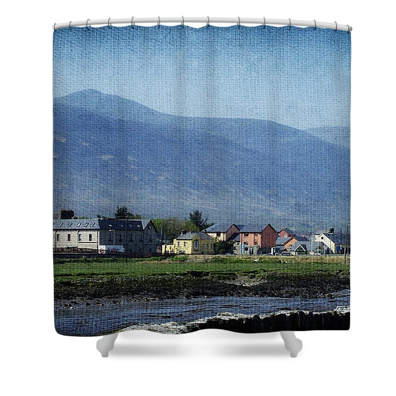 Irish Shower Curtain featuring the photograph Blennerville Windmill Ireland by Teresa Mucha