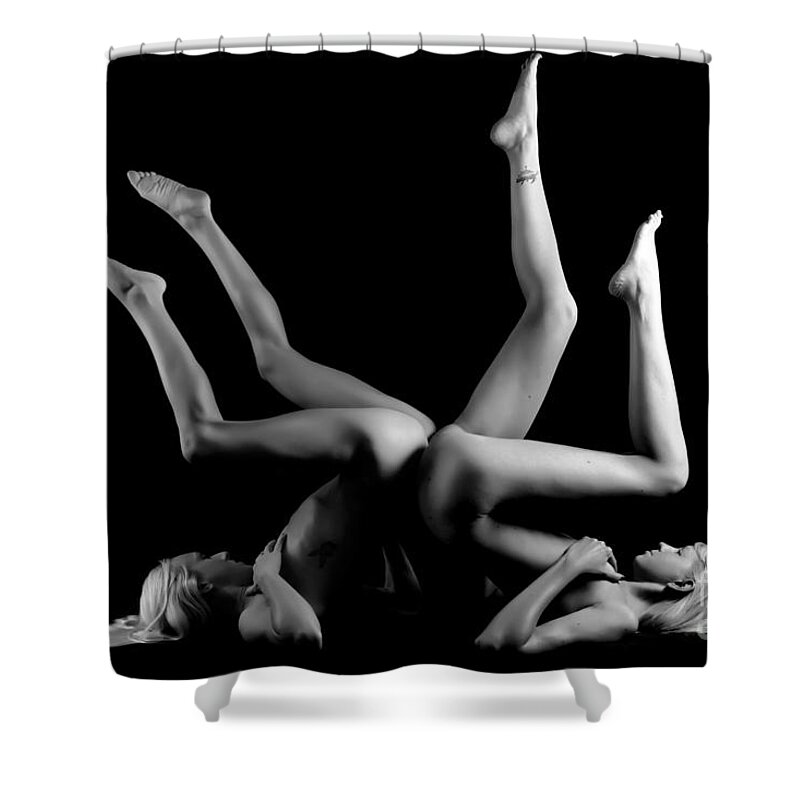 Artistic Photographs Shower Curtain featuring the photograph Blossoming thorn by Robert WK Clark