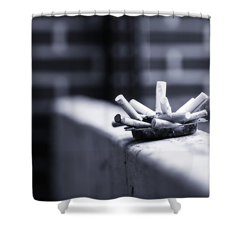 Blown Out Shower Curtain featuring the photograph Blown Out by Hyuntae Kim