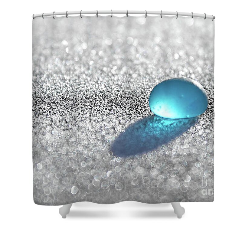 Sea Shower Curtain featuring the photograph Blue by Barbara McMahon