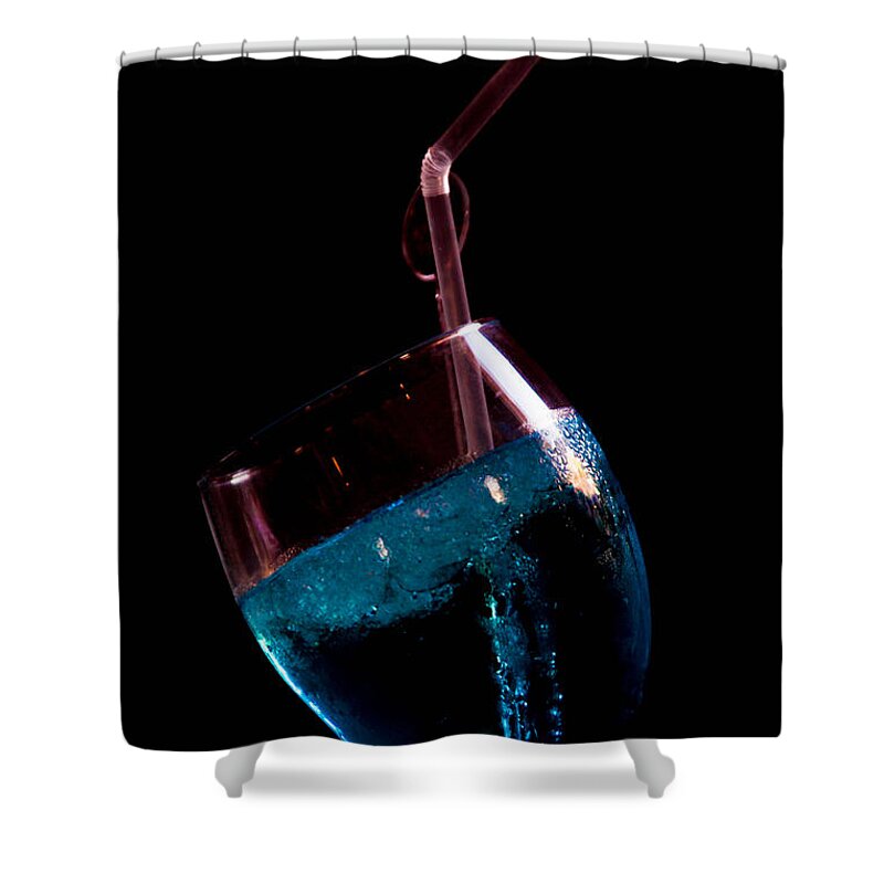 Al-ahyaa Shower Curtain featuring the photograph Blue But by Jez C Self