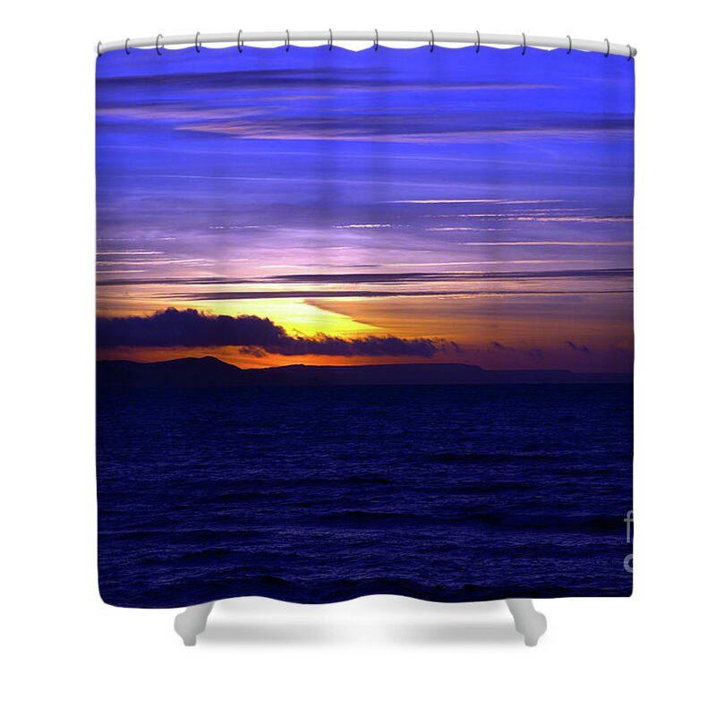 Weymouth Shower Curtain featuring the photograph Blue Heaven by Baggieoldboy