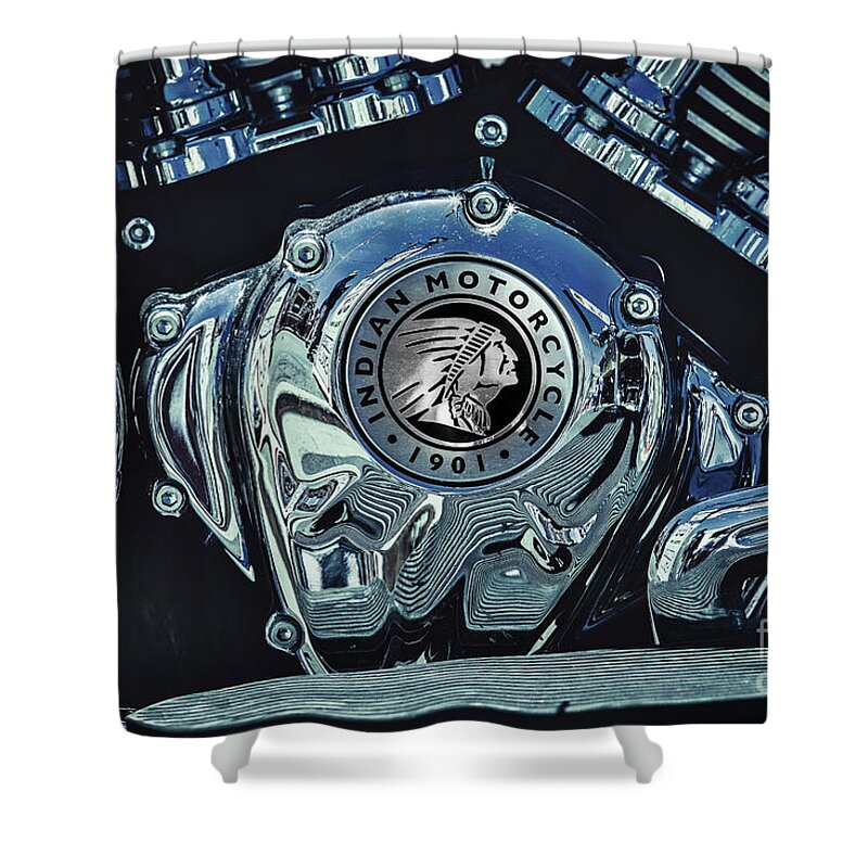 Indian Motorcycle Company Shower Curtains
