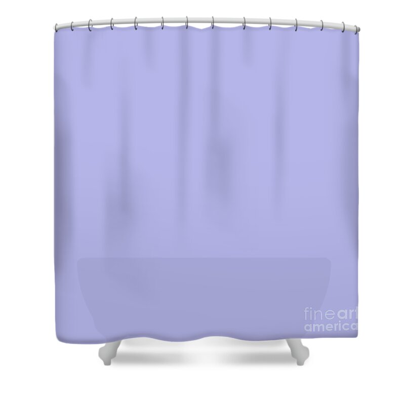  Shower Curtain featuring the photograph Blue Ultra Soft Lavender Colour Palette by Sharon Mau