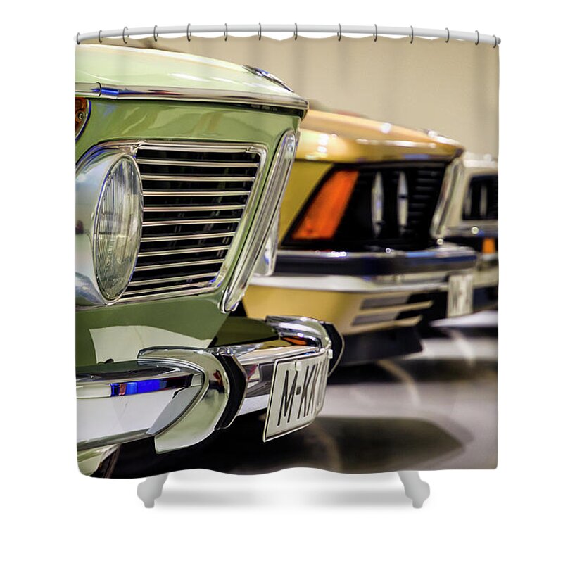 Bmw Shower Curtain featuring the photograph BMW Evolution by Pablo Lopez