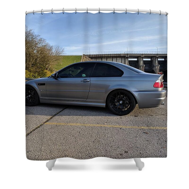 Bmw M3 Coupe Shower Curtain featuring the photograph BMW M3 Coupe by Jackie Russo