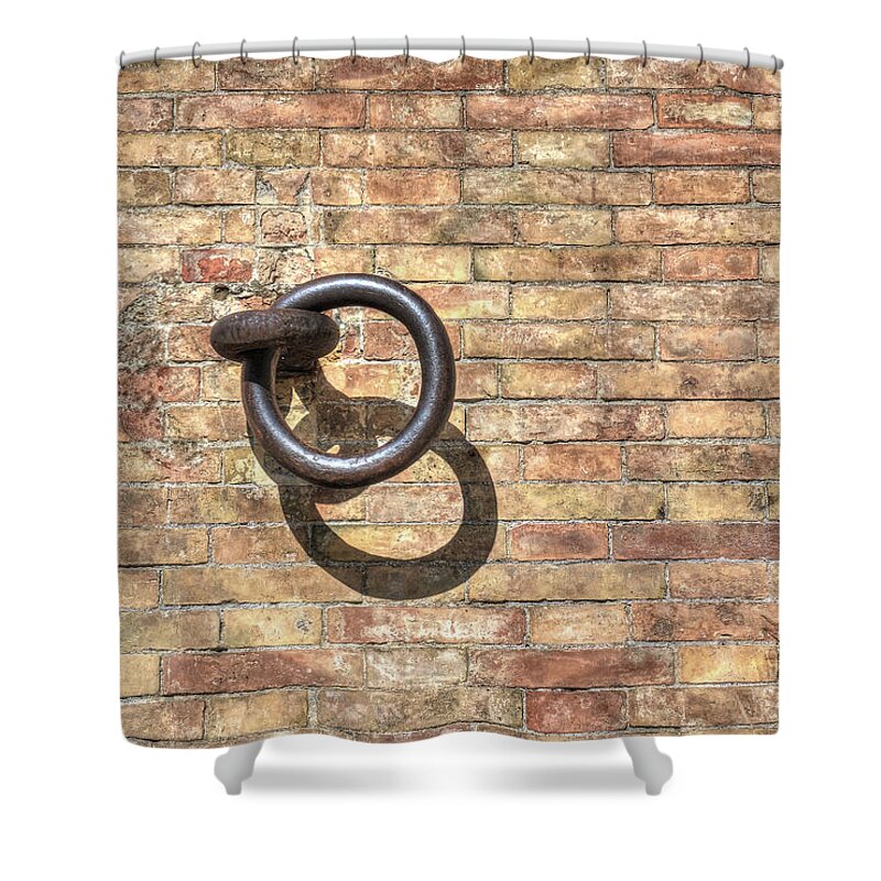 Boat Shower Curtain featuring the photograph Boat Ring by Peter Kennett