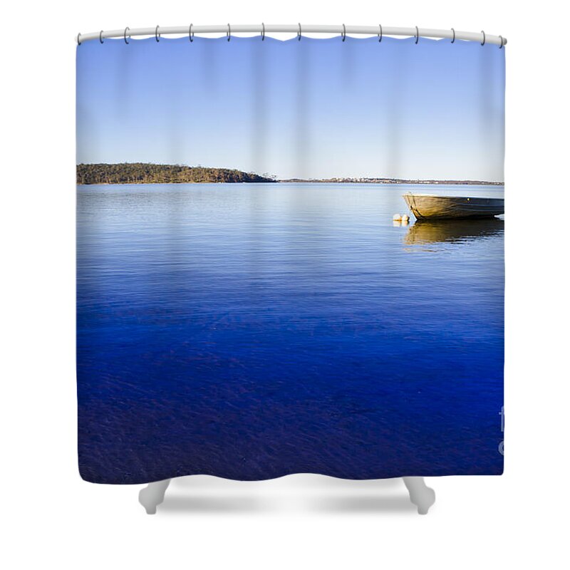 Small Shower Curtain featuring the photograph Boating backgrounds by Jorgo Photography