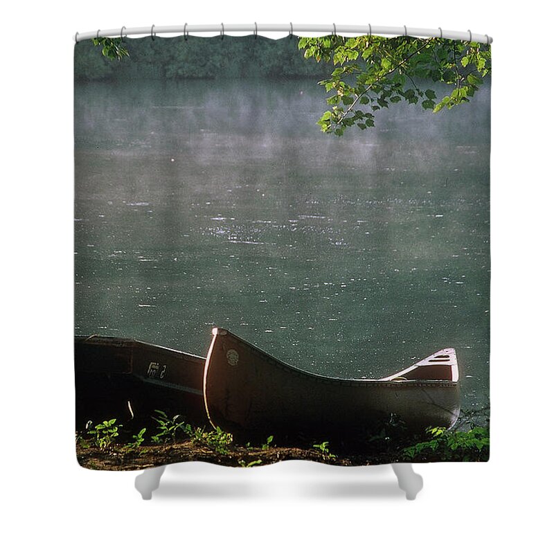 Natchez Shower Curtain featuring the photograph Boats - Natchez by DArcy Evans