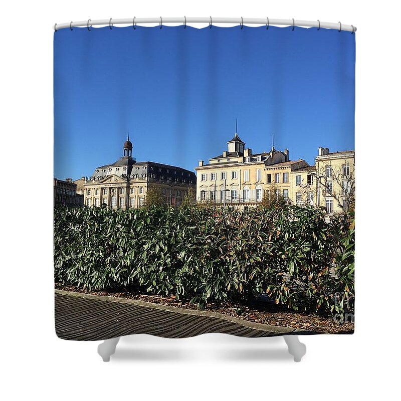 Bordeaux Shower Curtain featuring the photograph Bordeaux Beauty by Barbara Plattenburg