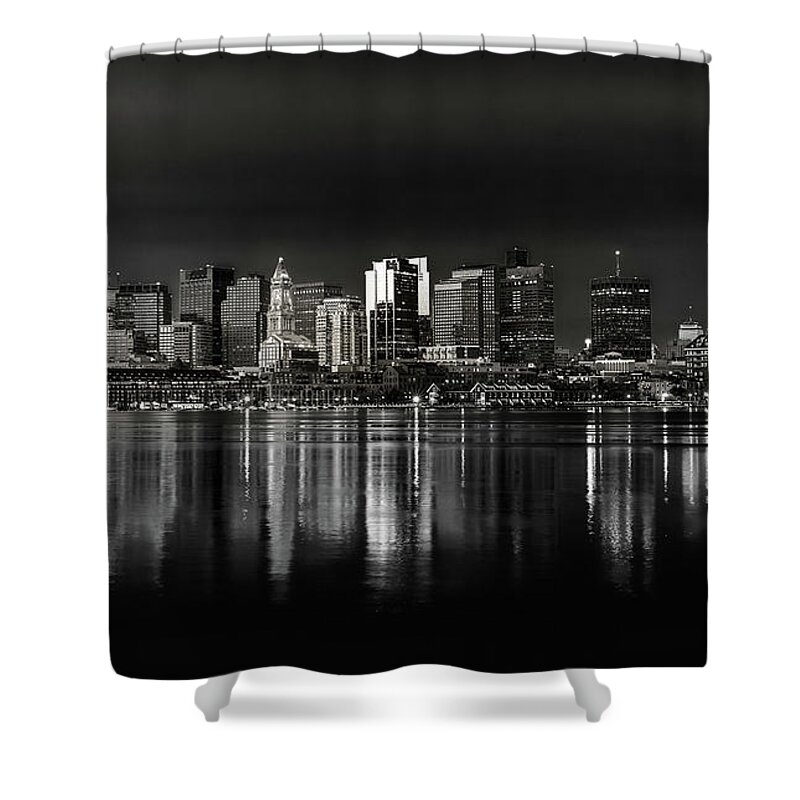 Boston Shower Curtain featuring the photograph Boston Sunrise by Rob Davies