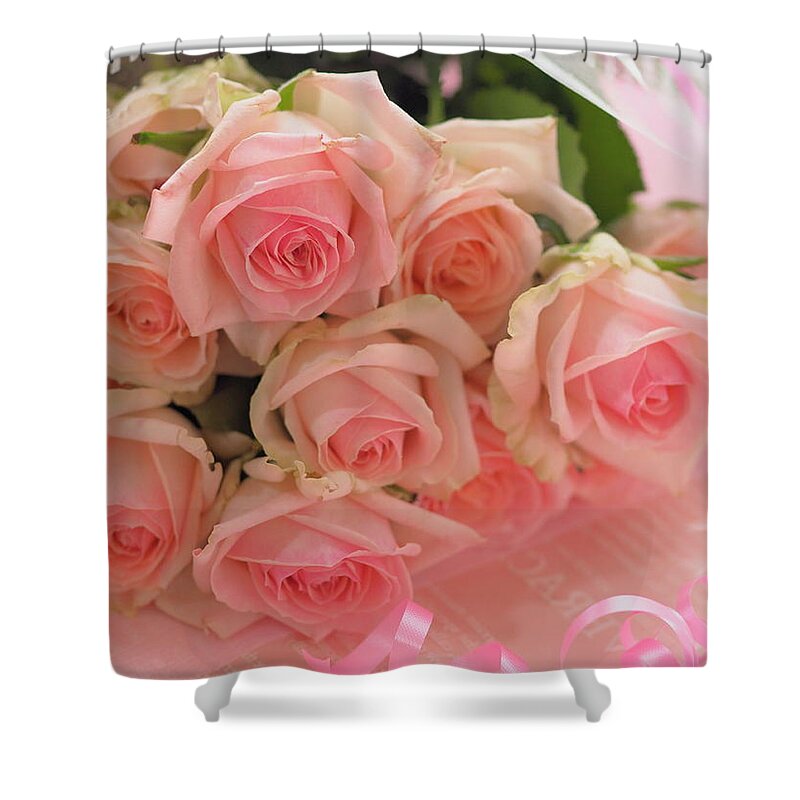 Rose Shower Curtain featuring the photograph Bouquet of Sweetness by Yuka Kato