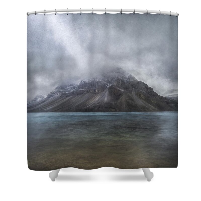 Canada Shower Curtain featuring the photograph Bow Lake by Erika Fawcett