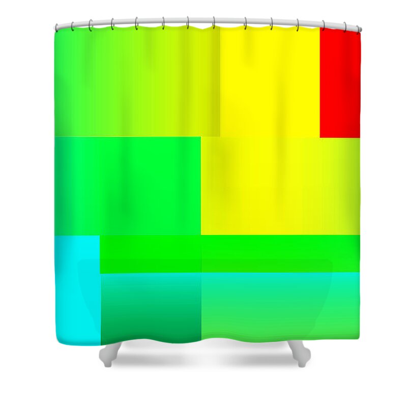 #abstracts #acrylic #artgallery # #artist #artnews # #artwork # #callforart #callforentries #colour #creative # #paint #painting #paintings #photograph #photography #photoshoot #photoshop #photoshopped Shower Curtain featuring the digital art Breaking Boundaries Part 8 by The Lovelock experience