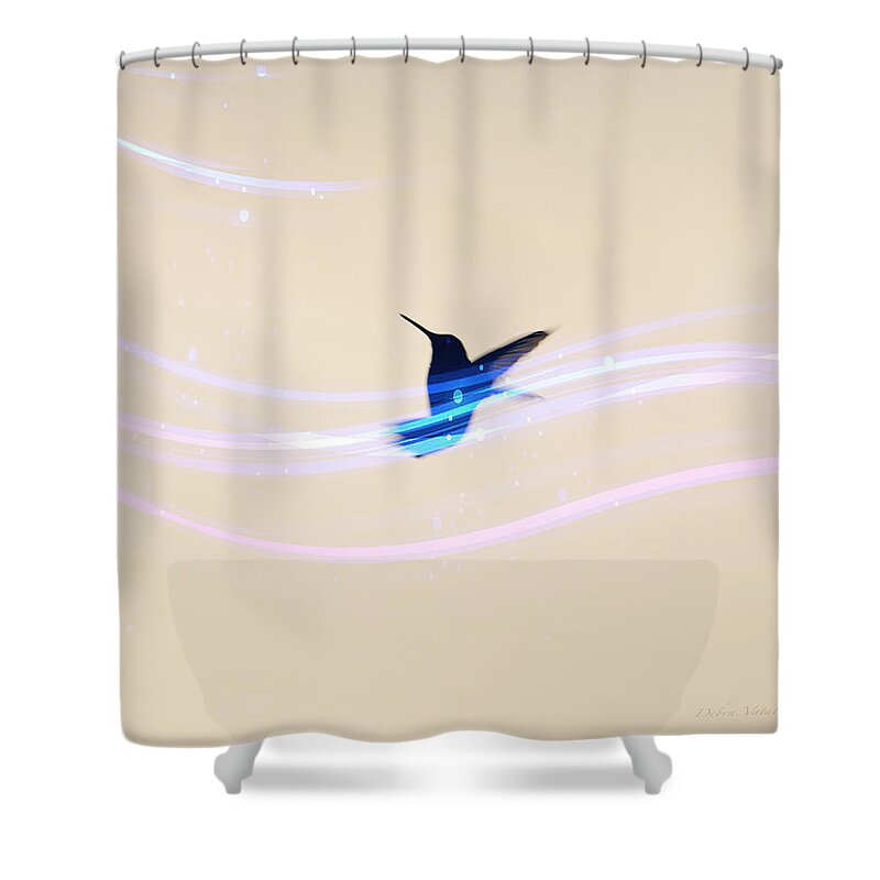 Breeze Wings Shower Curtain featuring the photograph Breeze Wings by Debra   Vatalaro