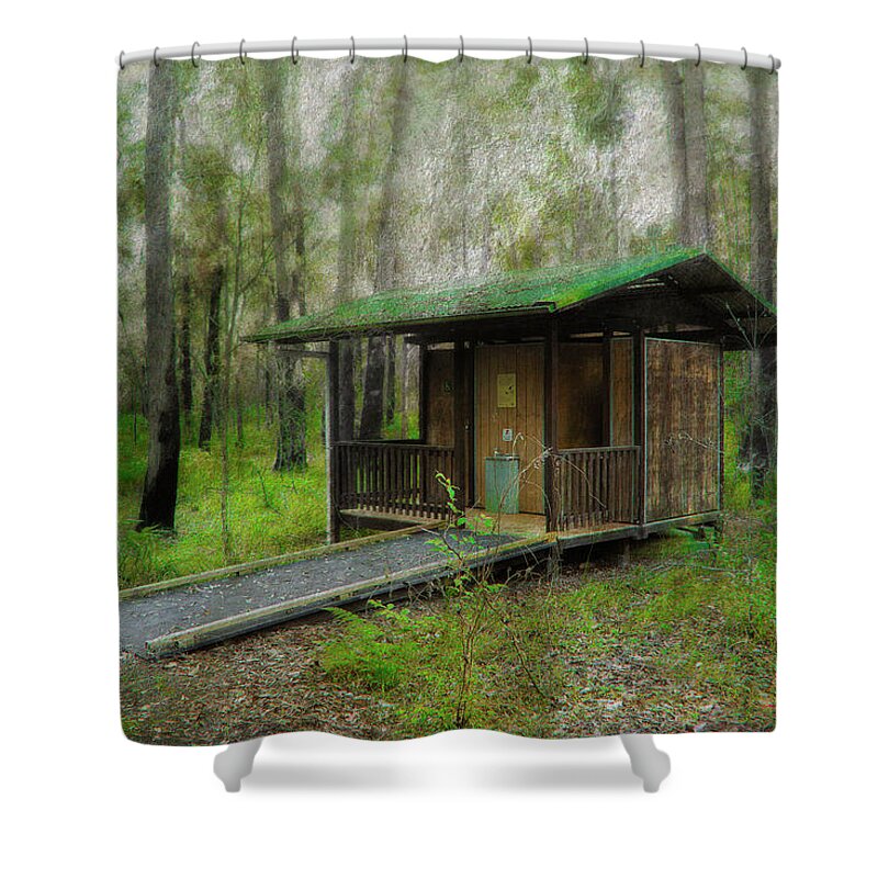 Brimbin Nature Reserve Shower Curtain featuring the photograph Brimbin Nature Reserve 01 by Kevin Chippindall