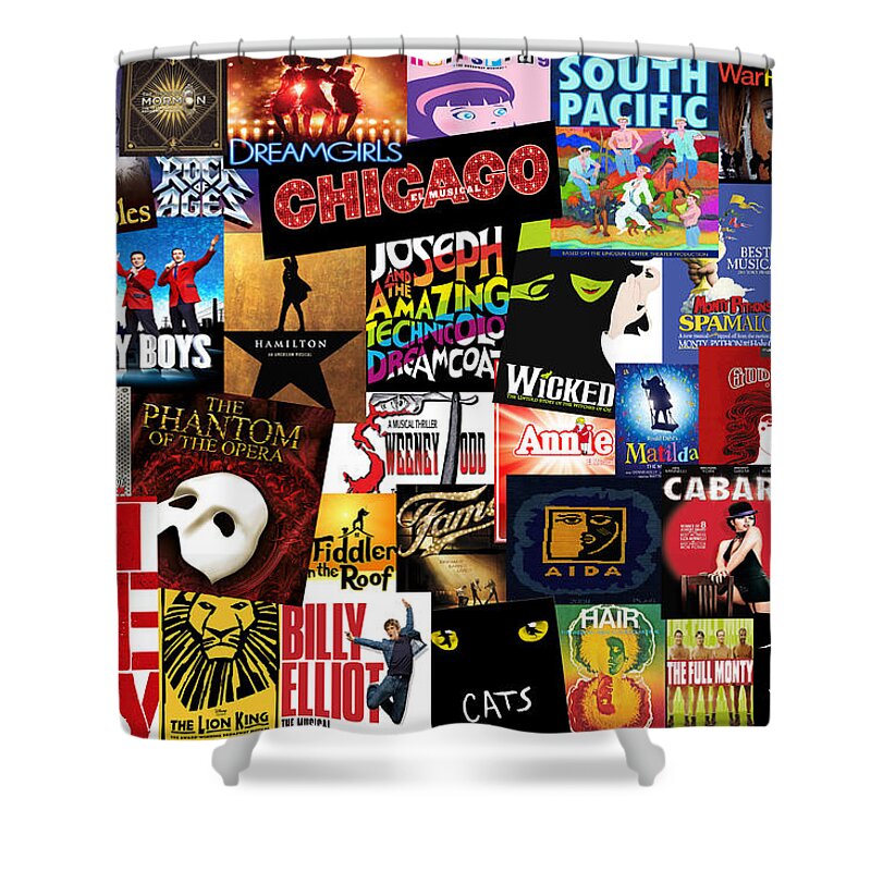 Broadway Shower Curtain featuring the photograph Broadway 3 by Andrew Fare
