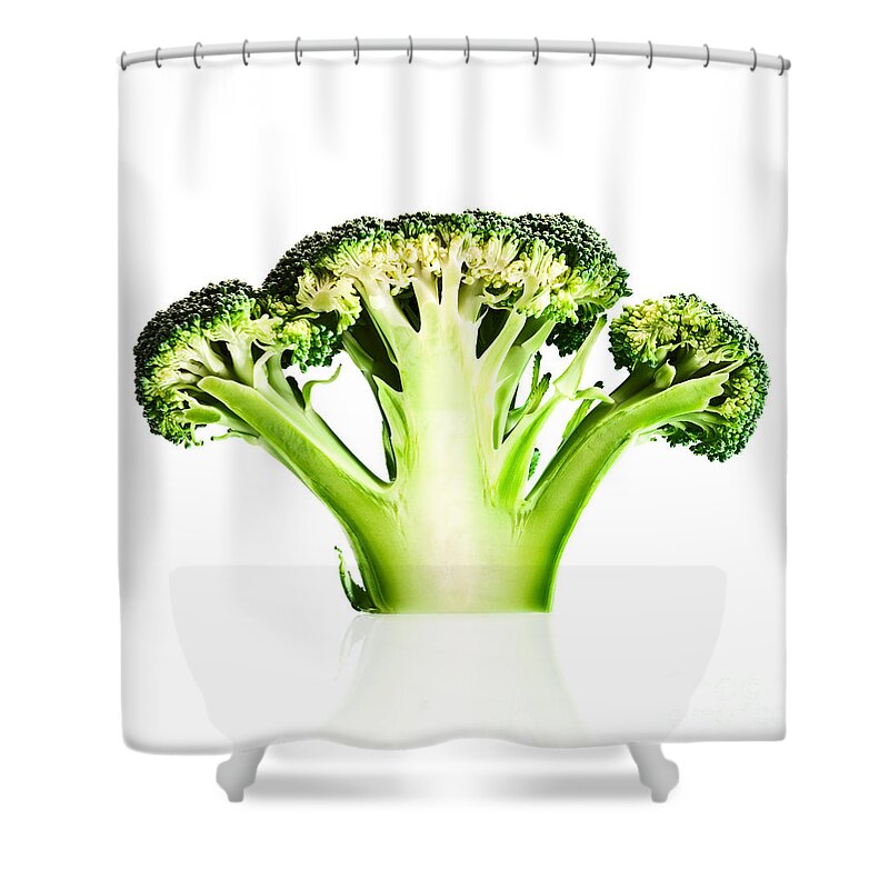 Broccoli Shower Curtains