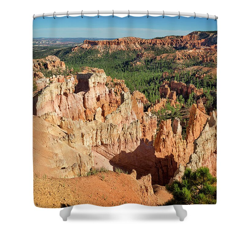 Nature Shower Curtain featuring the photograph Bryce Canyon XIX by Ricky Barnard