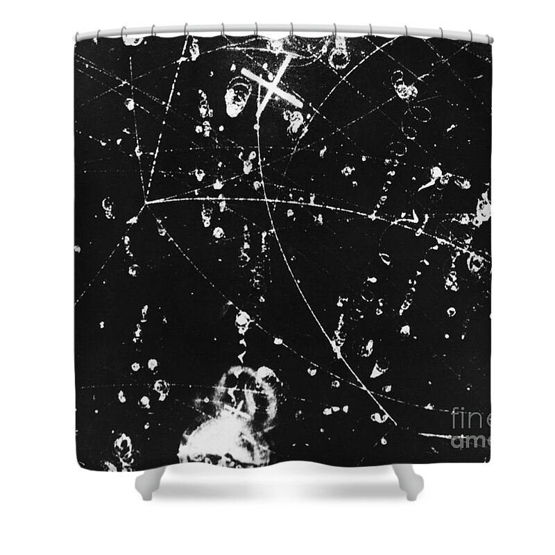 Bubble Chamber Shower Curtain featuring the photograph Bubble Chamber by Argonne National Laboratory