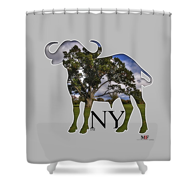 Michael Frank Jr; Nikon; Hdr; Iphone Case; Iphone; Galaxy; Galaxy Case; Phone Case; Buffalo; Buffalo Ny; Buffalo Shower Curtain featuring the photograph Buffalo NY Delaware Park by Michael Frank Jr