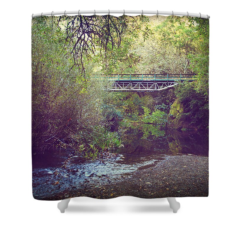 Samuel P. Taylor State Park Shower Curtain featuring the photograph But You're Not Really Here by Laurie Search